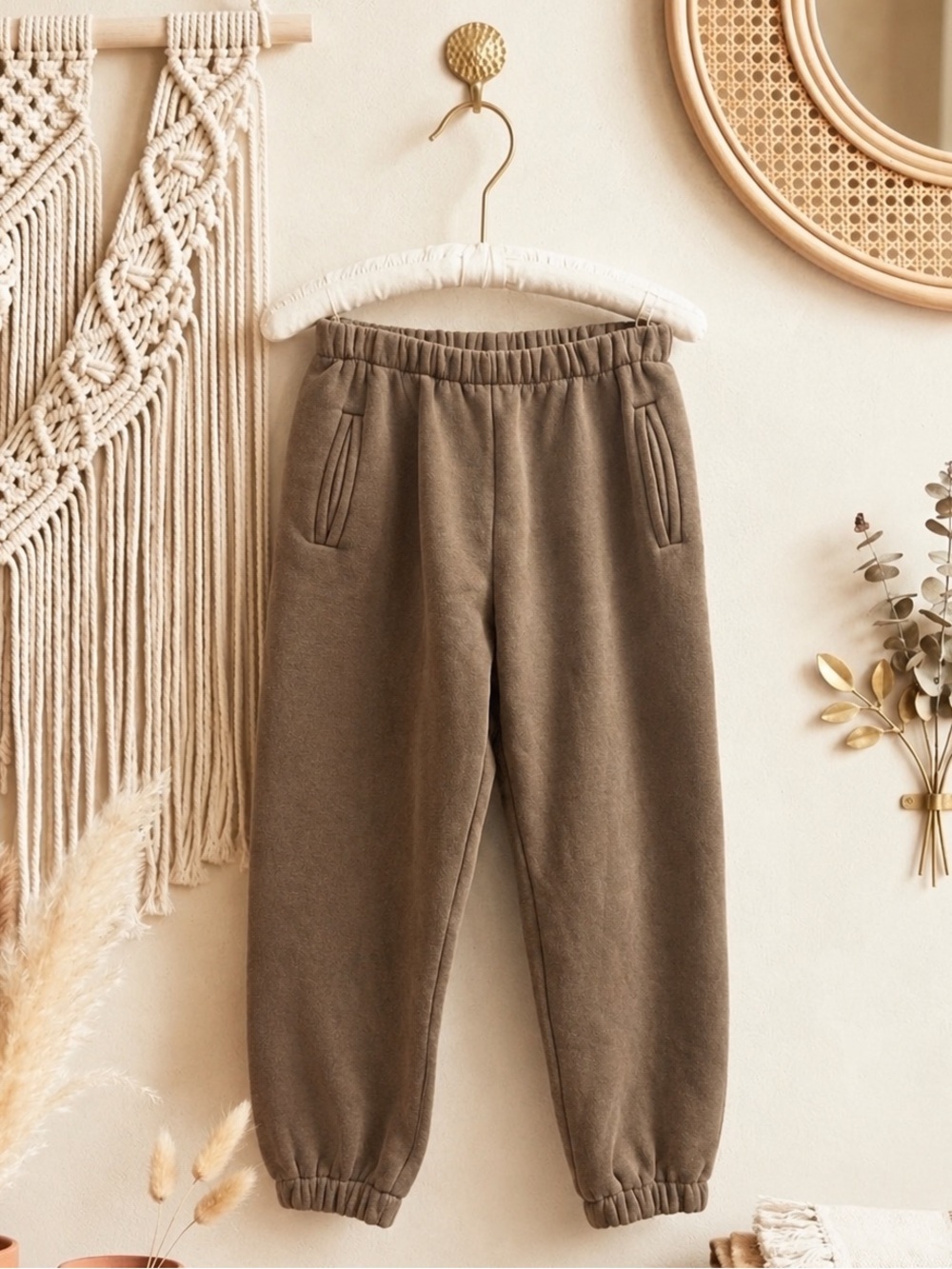 Tic Toc Brown Sweatpants
